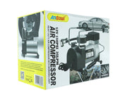 12V Compact Car Air Compressor Portable Work Light 150psi Single Cylinder Q-DQ993