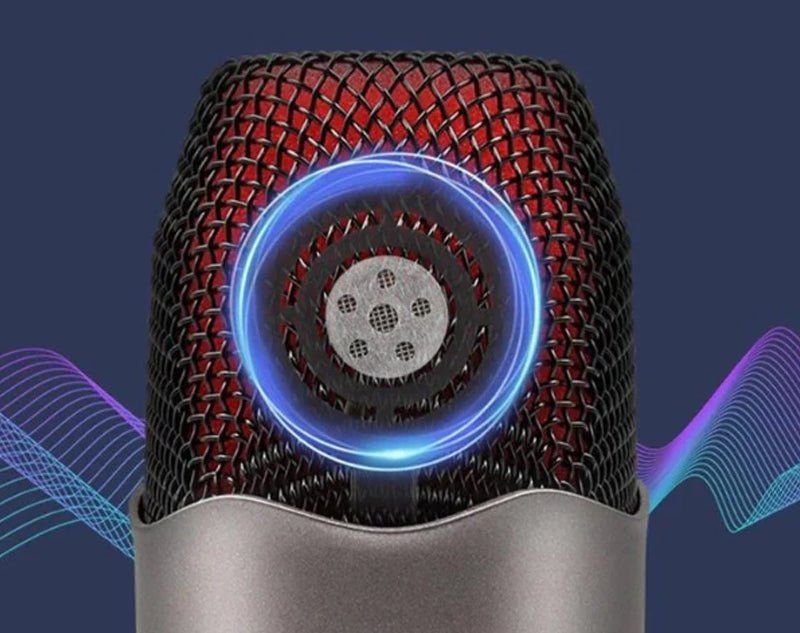 ANDOWL Professional Condenser Microphone Podcast Recording Studio Stand USB S740