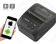 ANDOWL 58mm Portable Thermal Printer Bluetooth Rechargeable Battery Q-P01