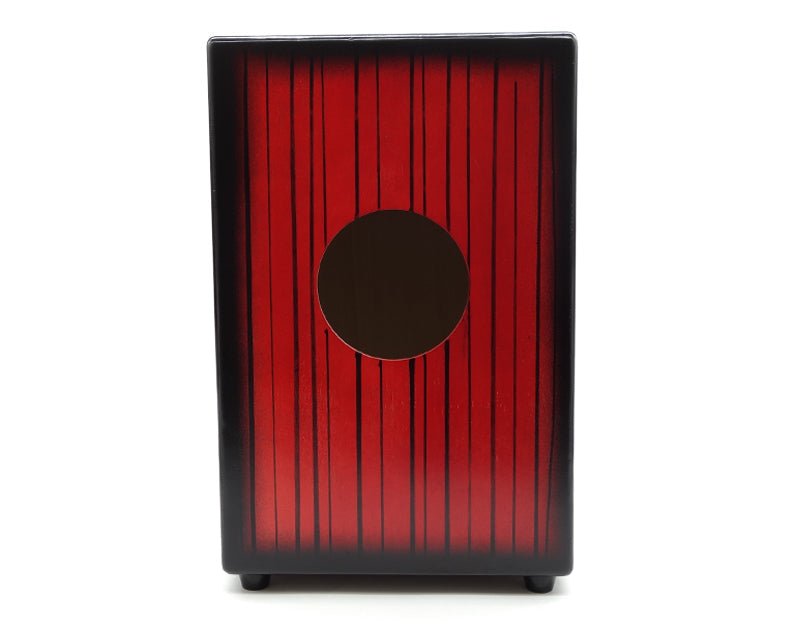 Freedom Cajon Box Drum Wooden Percussion Box Padded Case Red DB01-RED