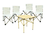 Kids Outdoor Camping Chairs Table Set Of Four Beach Park Camp Chair S927