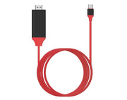 HDMI to Type-C Cable 2m 4K HDTV 8 Channel Digital Audio
