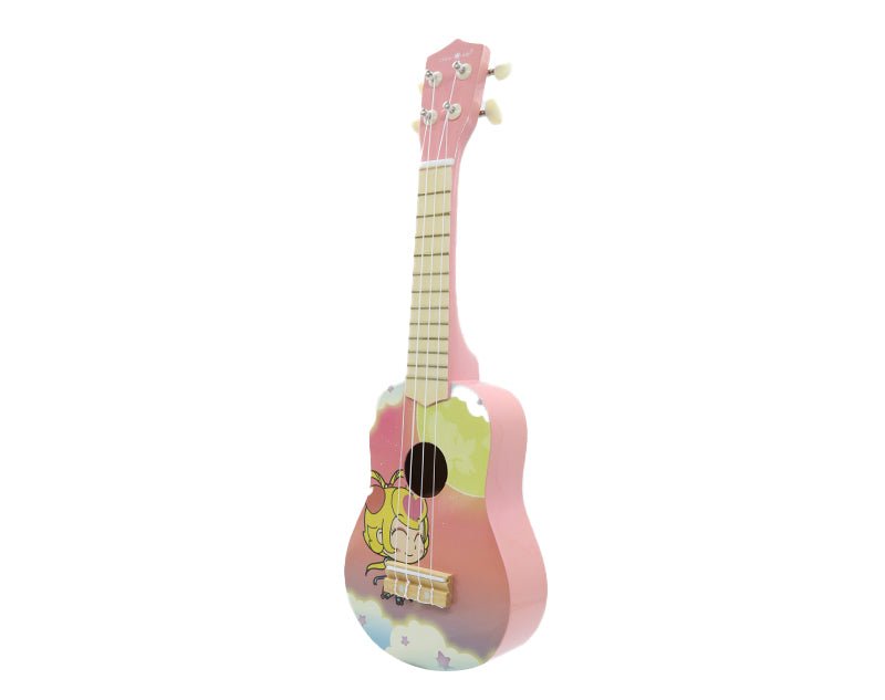 21" Soprano Ukulele 4 String Acoustic Hawaii Guitar Kids UC2101 Pink