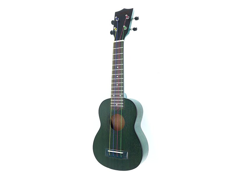 21" Premium Soprano Ukulele 4 String Acoustic Guitar UK05 Green