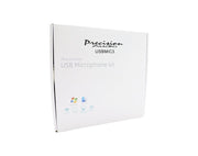 Precision Audio USB Recording Podcast Microphone Kit Stand USBMIC3