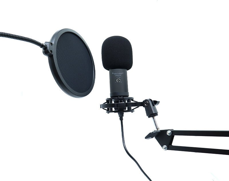 Precision Audio USB Recording Microphone Kit Live Stream Podcast Meeting Gaming USBMIC2KIT