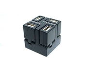 USB 2.0 4 Port Hub Foldable Cube 500mAh