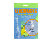 10 Pack Ukulele Strings White Nylon AECG Guitar CUW60-10PK