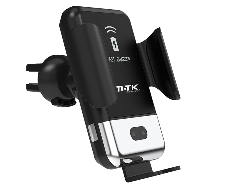 Movetek Car Phone Holder with Qi Wireless Charger 10W Square