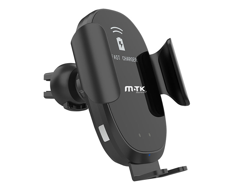 Movetek Car Phone Holder with Qi Wireless Charger 10W Round