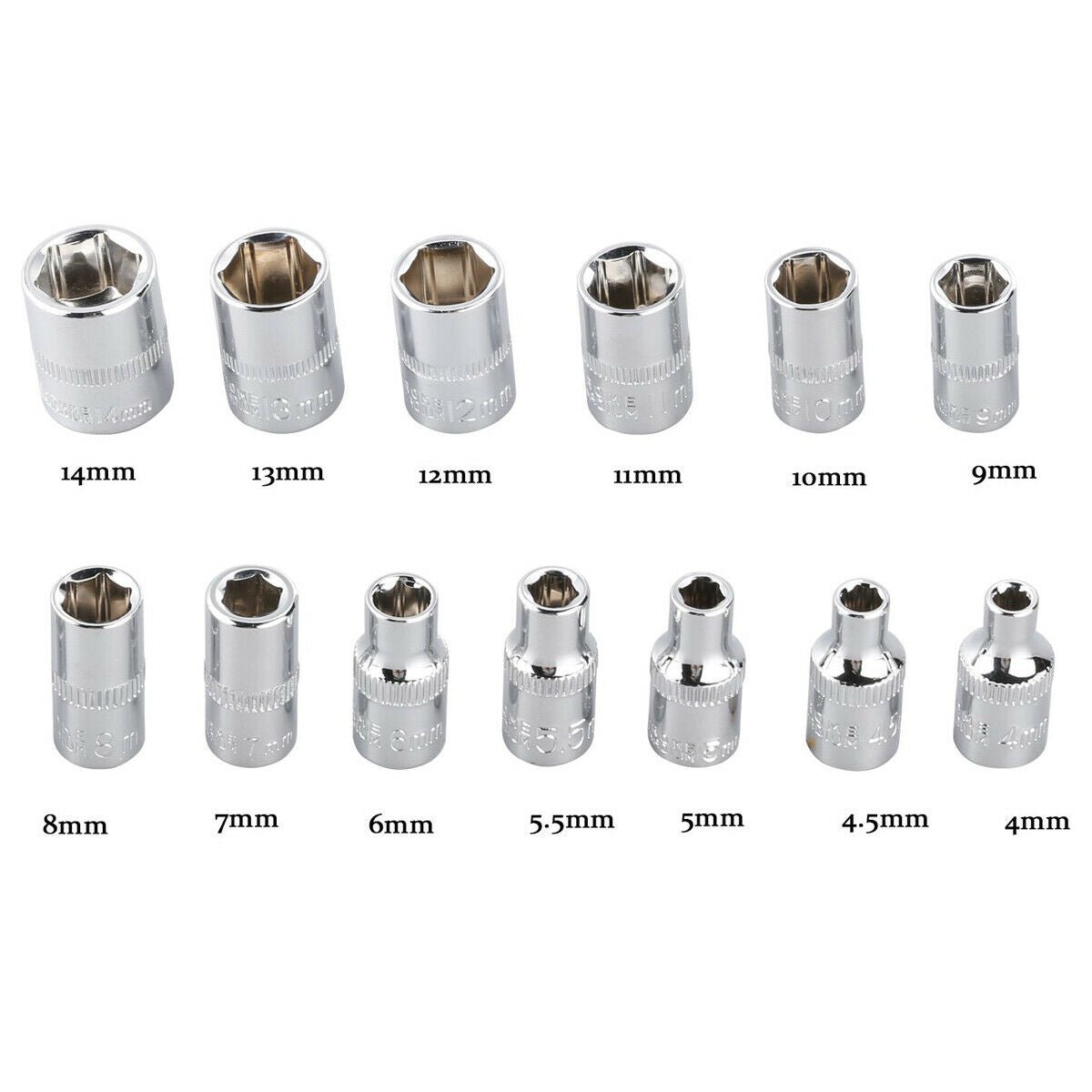 46PC Socket Tool Kit Ratchet Hex Key DIY Tools Set S802