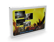 Precision Audio 4 Channel UHF Wireless Microphone System Rack Mount LCD Display TMUS04