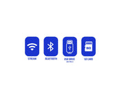 Weconic 10" Touchscreen Wall Amplifier with WiFi Bluetooth WTS-10