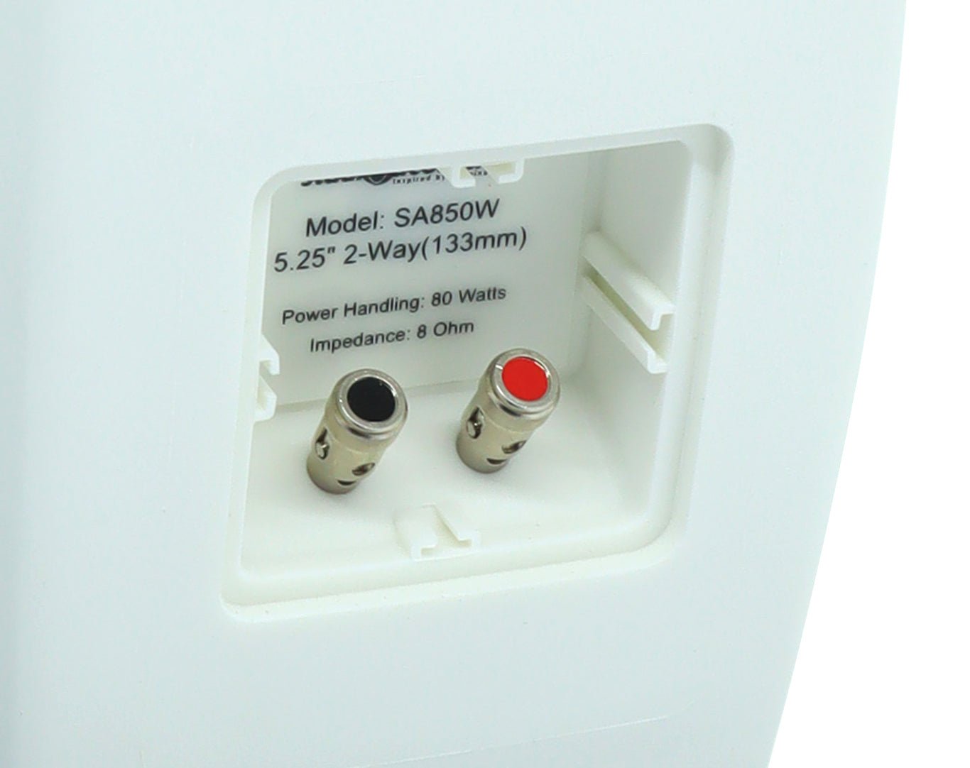 Outdoor Speaker Package with 160W Bluetooth Amplifier White Studio Acoustics 172C+2xSA850