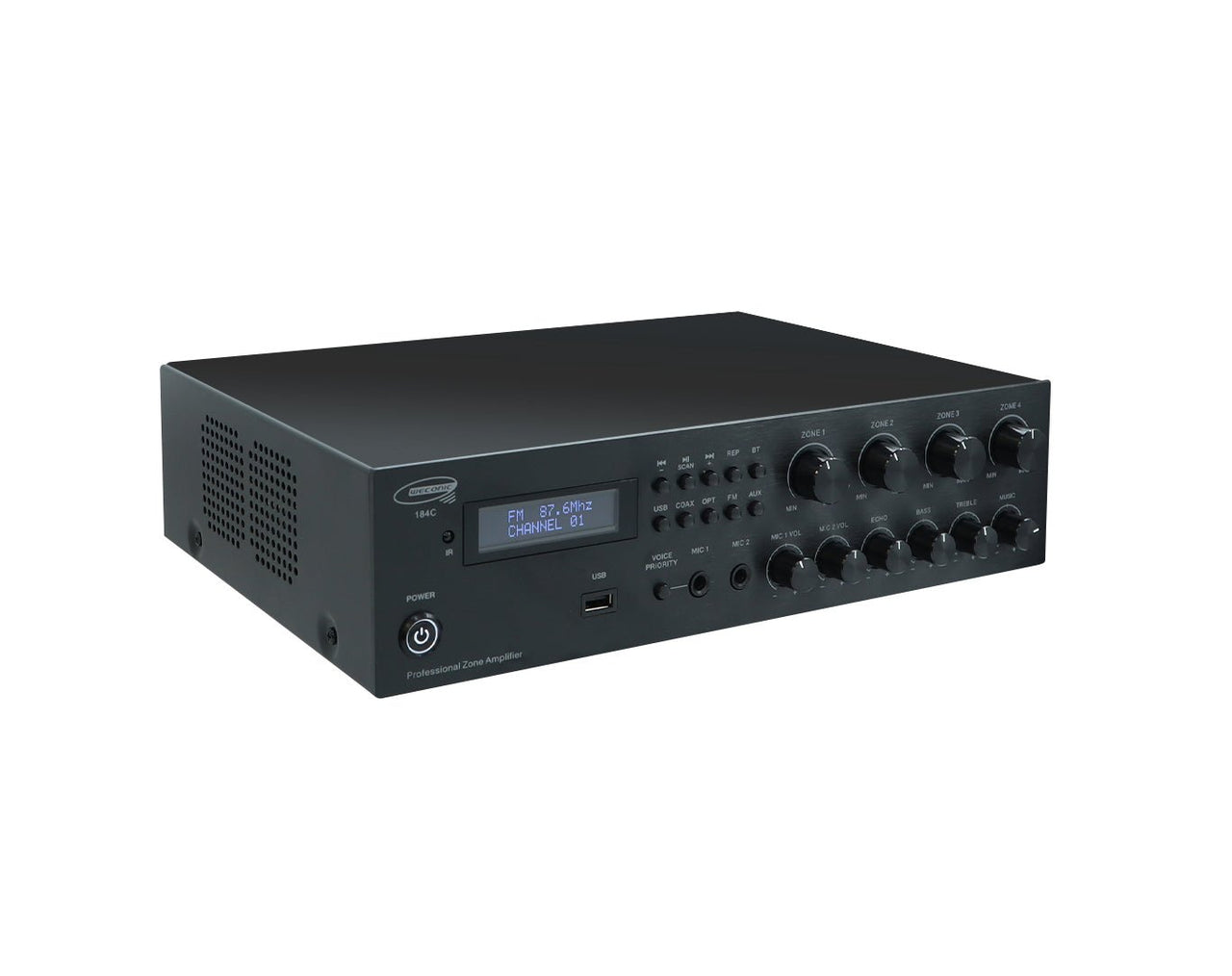 Weconic 4-Zone Multi Room Bluetooth Amplifier 320W 184C