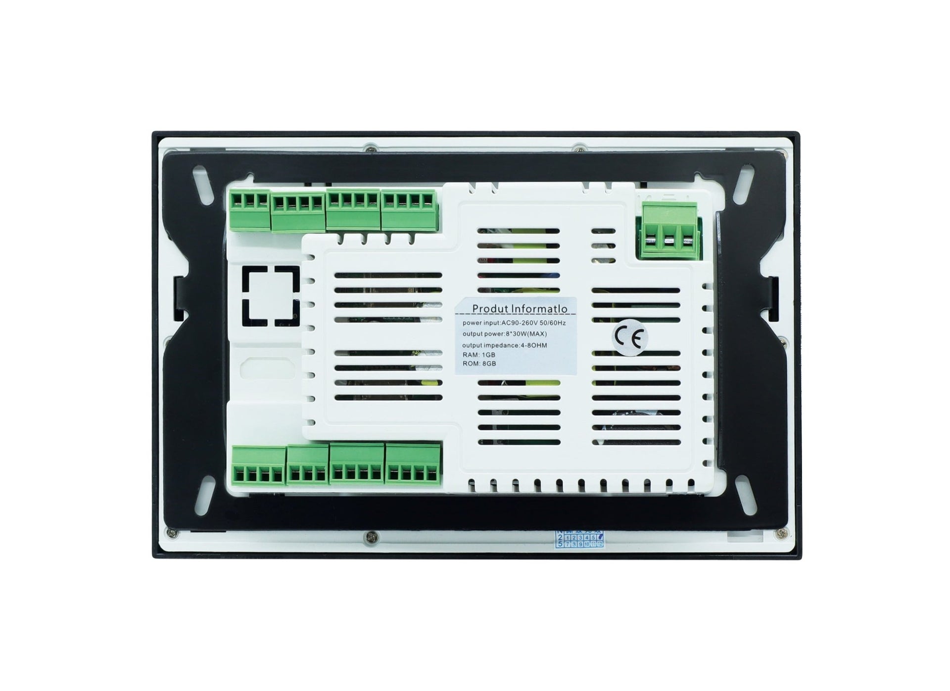 Weconic 7" Touchscreen Wall Amplifier with 6" Speaker Package