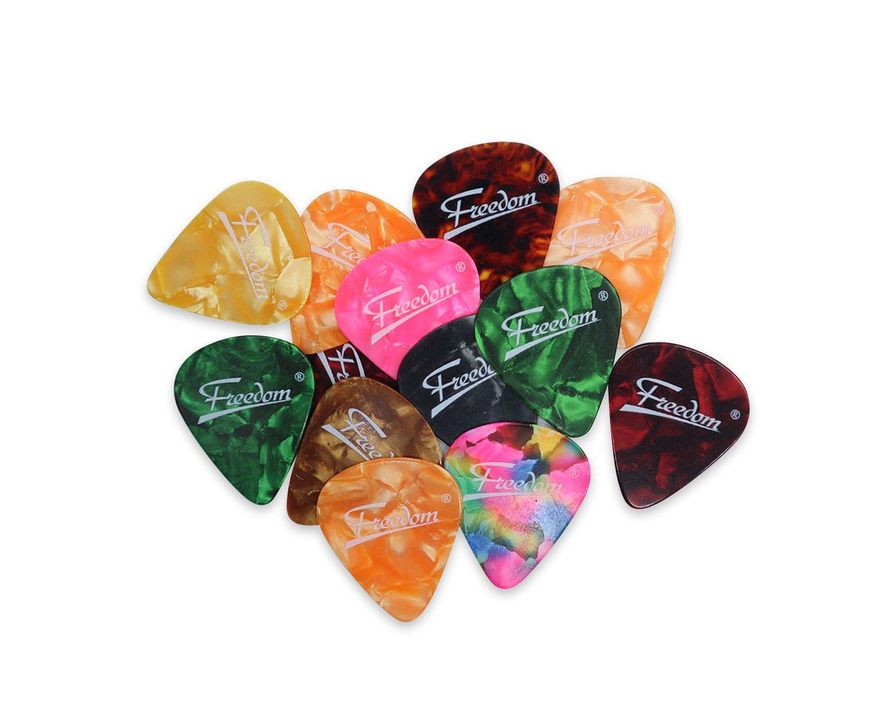 Guitar Picks Assorted 12PCS A12
