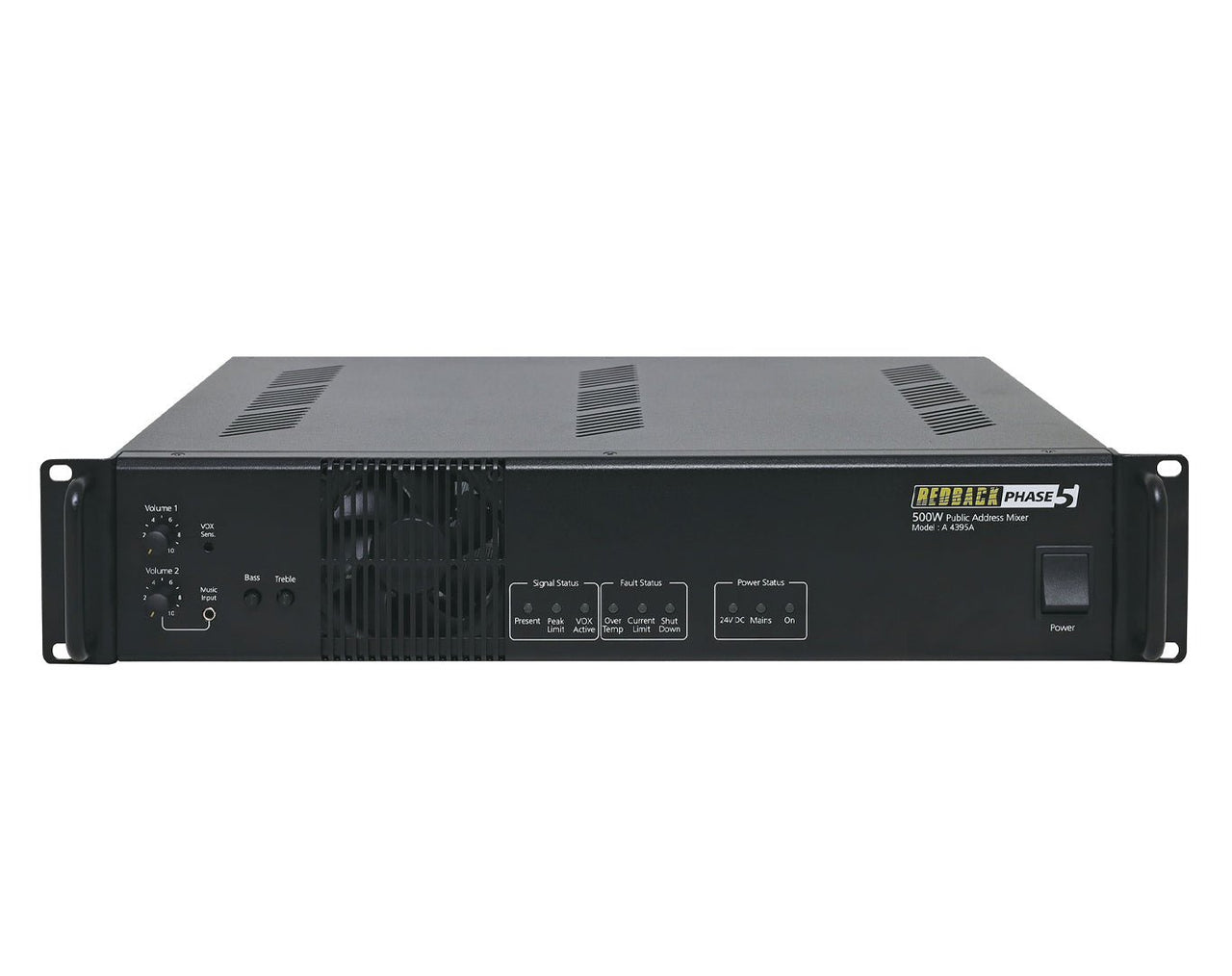 Redback 500W 100V Public Address PA Mixer Amplifier A4395A