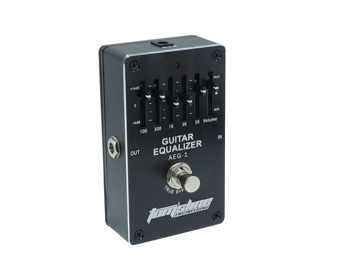 Tomsline 5-Band Guitar EQ Pedal Black AEG-1