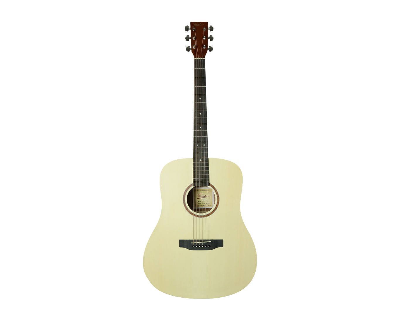 Freedom 41" Semi Acoustic Guitar Natural AG600-EQ