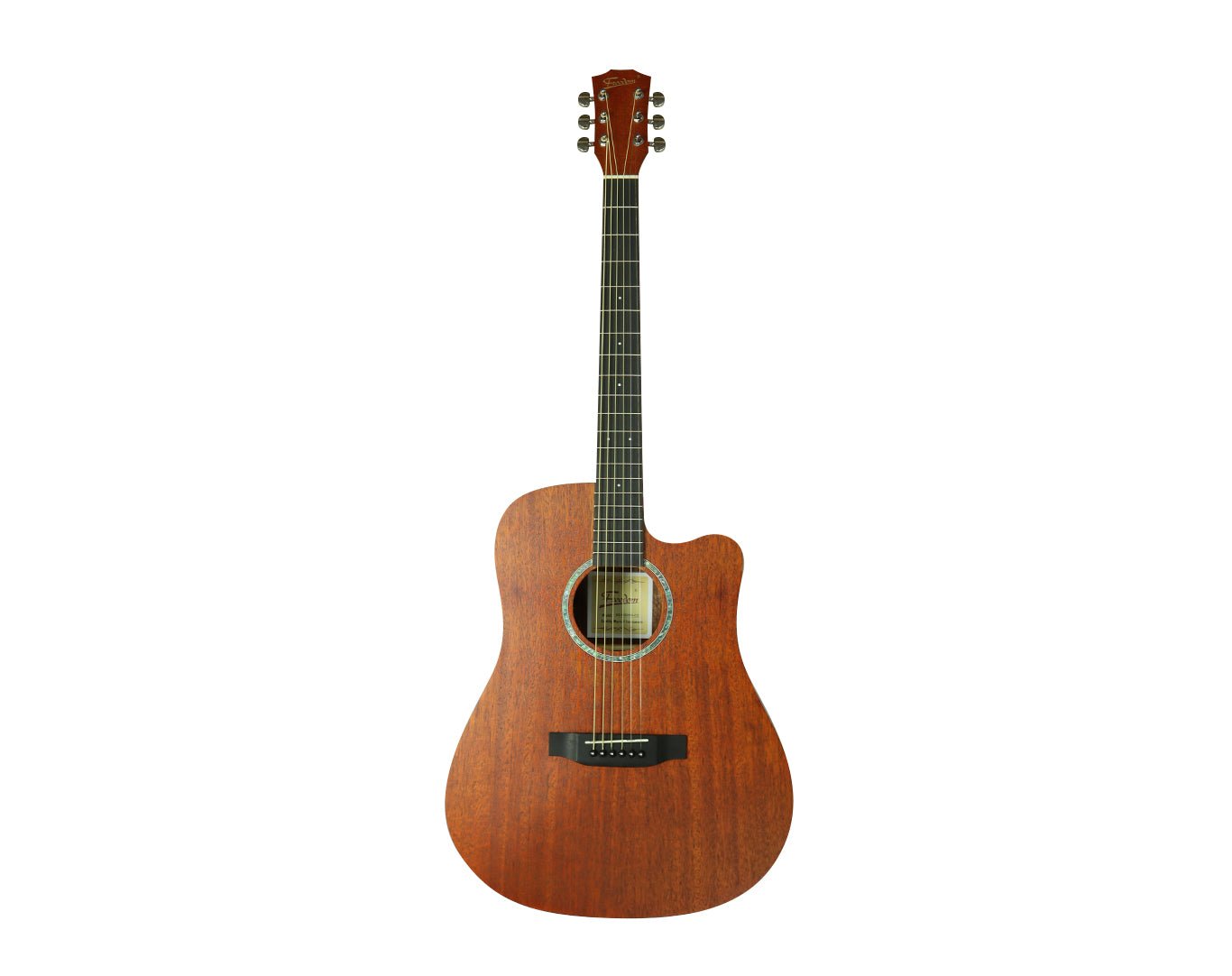 Freedom 41" Semi Acoustic Guitar Natural AG600MA-EQ