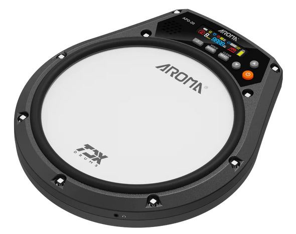 Aroma Digital 8" Drum Practice Pad Mesh Head Metronome Speed Trainer APD20 
