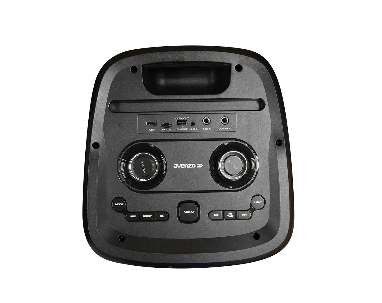 AVENZO Portable Bluetooth Party Speaker LED Lights Digital Display AV-SP3205B