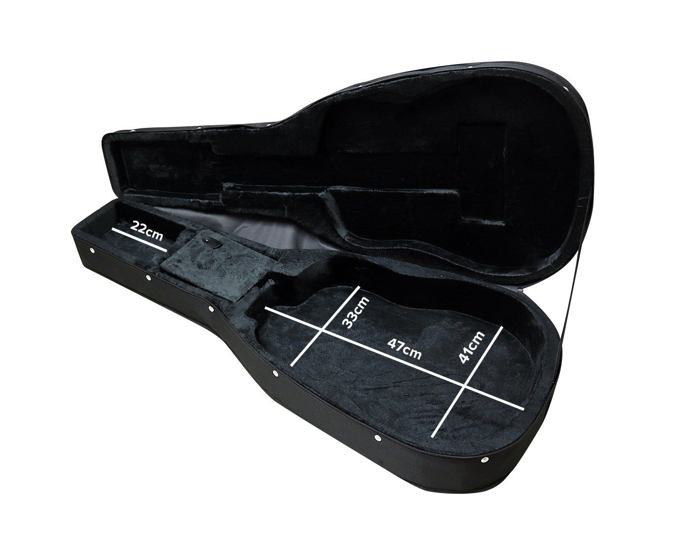 Freedom Hard Padded Acoustic Guitar Case HC-ACC