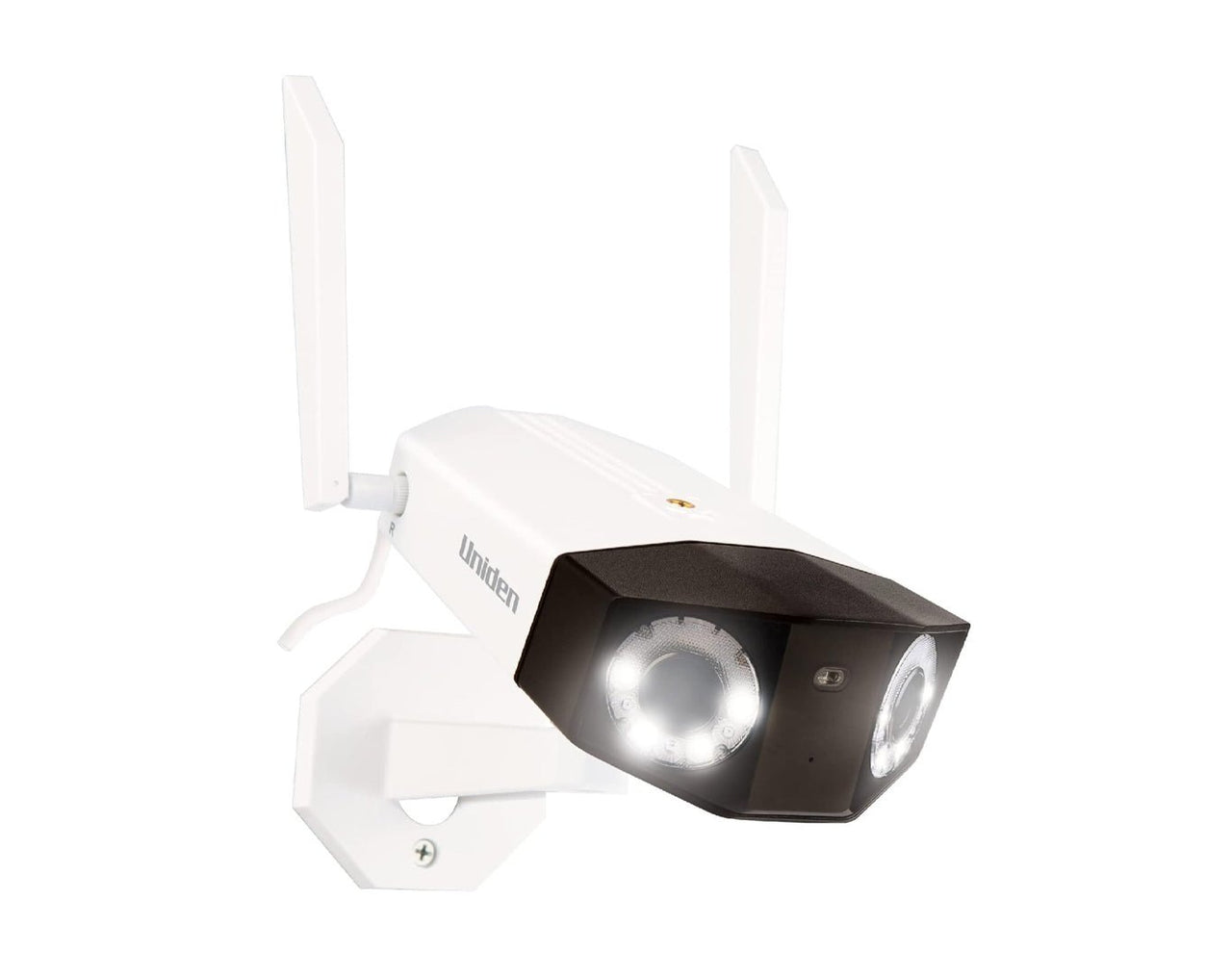 UNIDEN App Cam Pano Dual Lens Spotlight Security Camera 2 Pack