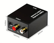 Audio Converter Digital to Analog Coaxial Toslink 24bit