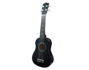 21" Soprano Ukulele 4 String Black UK-01-BLK
