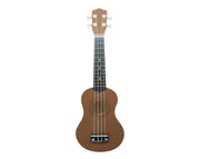 21" Soprano Ukulele 4 String Brown UK-01-BWN