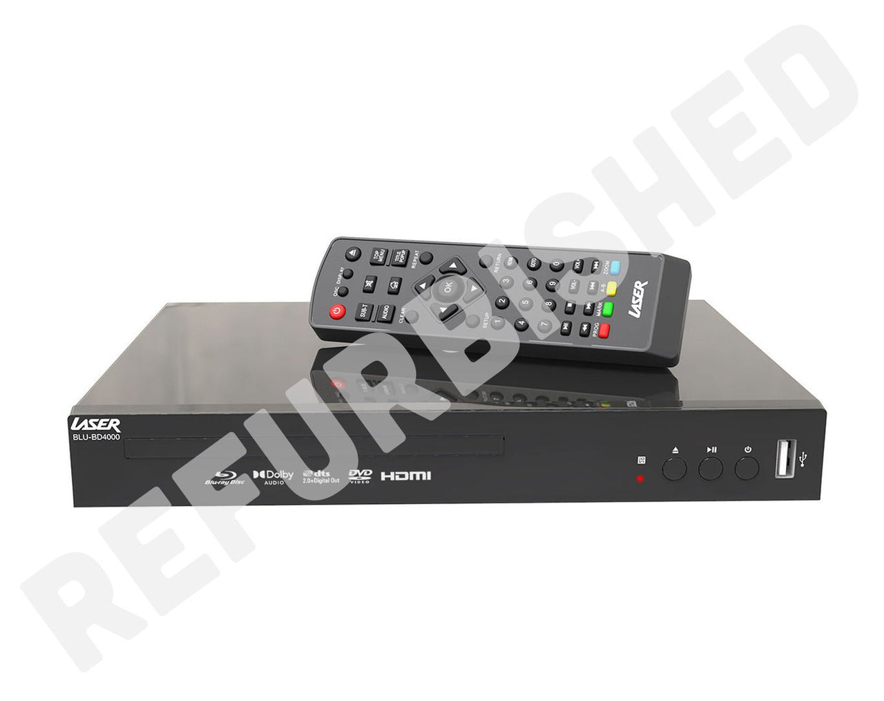 LASER *REFURBISHED* Multi Region Blu Ray Player HDMI Digital 7.1 Surround BD4000