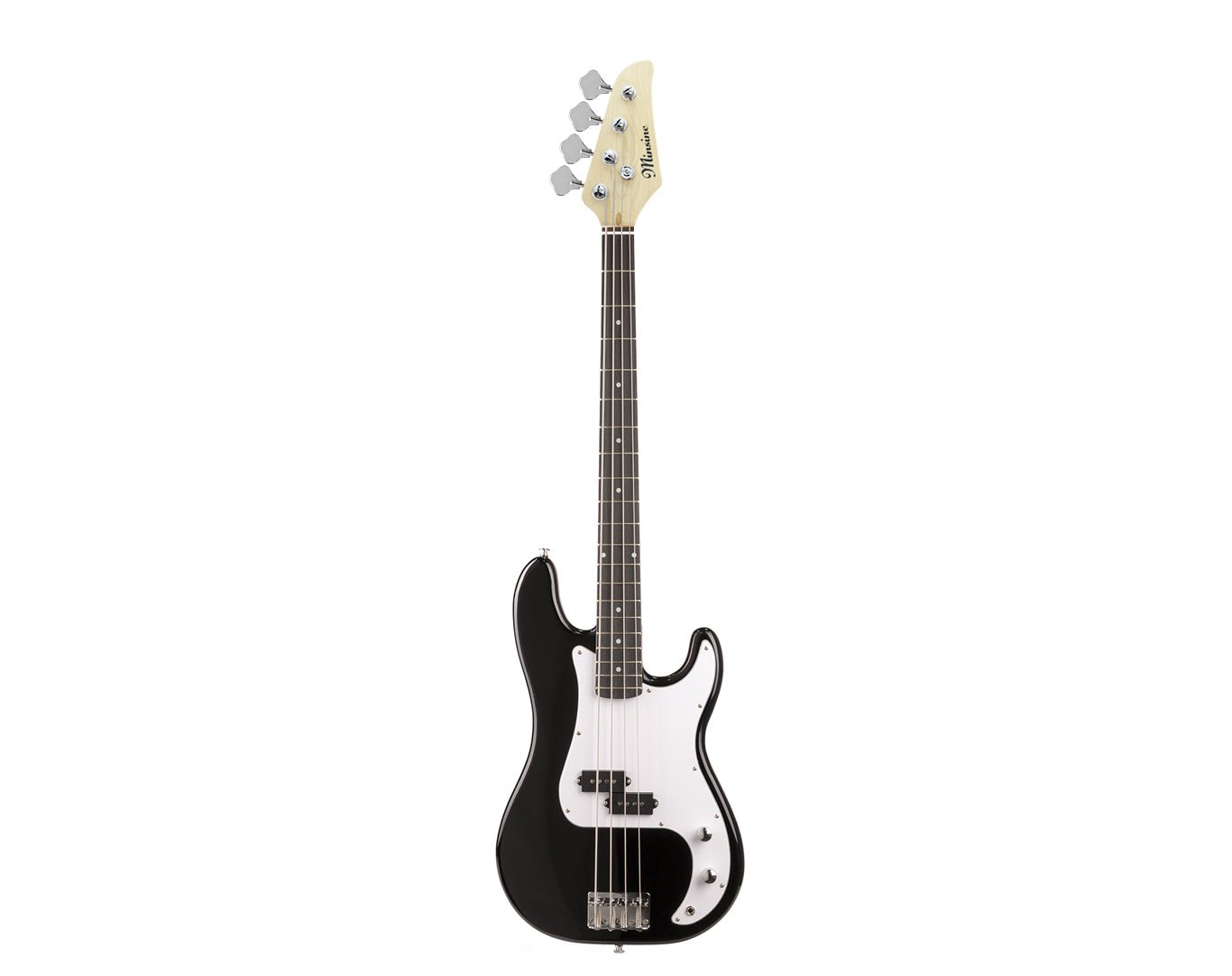 Freedom 4 String Electric Bass Guitar Black PB-MBK 