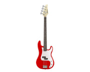 Freedom 4 String Electric Bass Guitar Red PB-MRD 