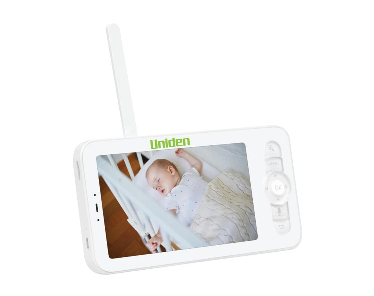 Uniden 5" 2K Smart Baby Video Camera and Monitor BW6151R