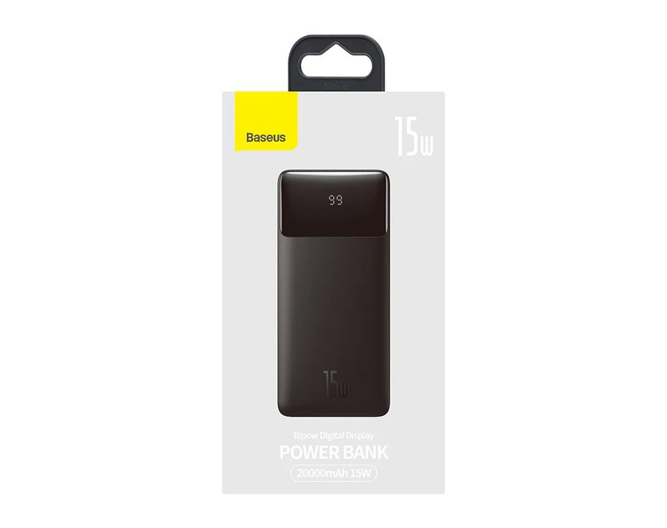 Baseus Bipow Digital Display Power Bank 20000mAh 15W