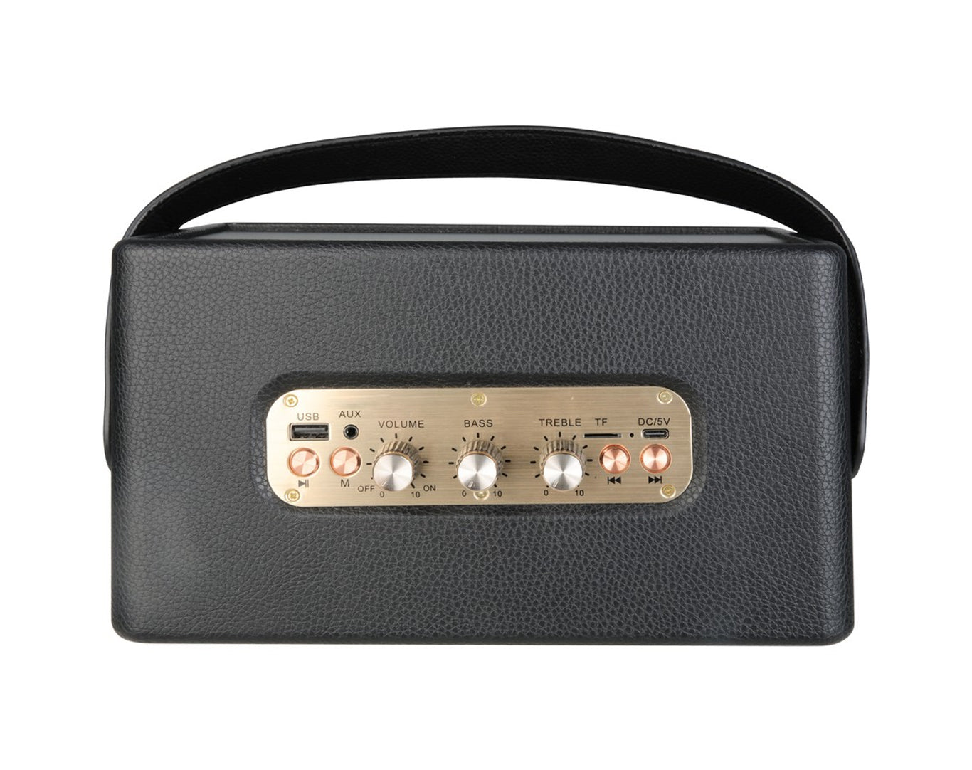 LASER *REFURBISHED* SoundTec Retro 24W BoomBox with Carry Strap