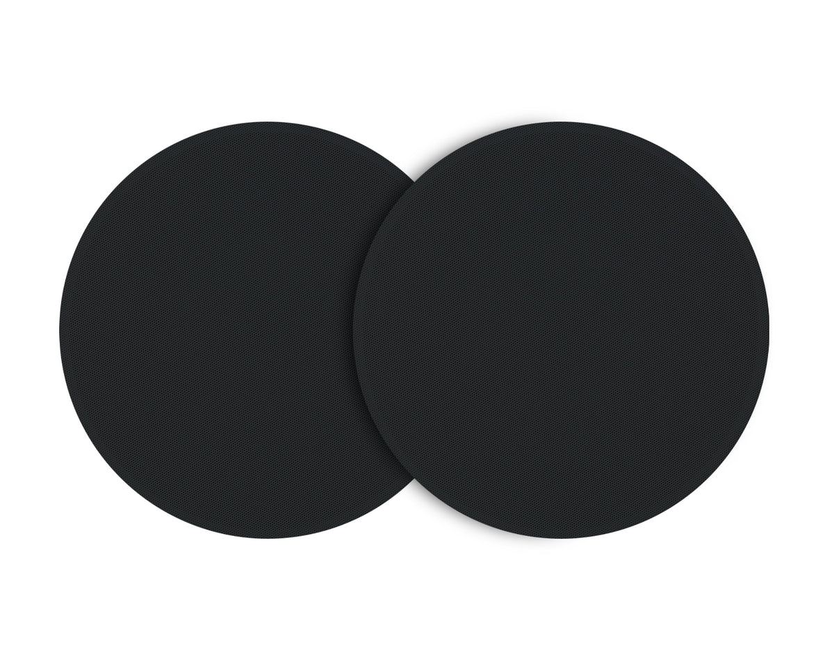 Weconic 6.5" Rimless Ceiling Speaker Grilles Pair - Black BKG6