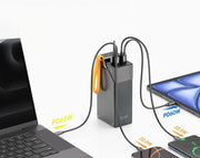 BUDI 65W PD+Dual QC3.0 Powerbank Laptop PC 30,000mAh PB810B