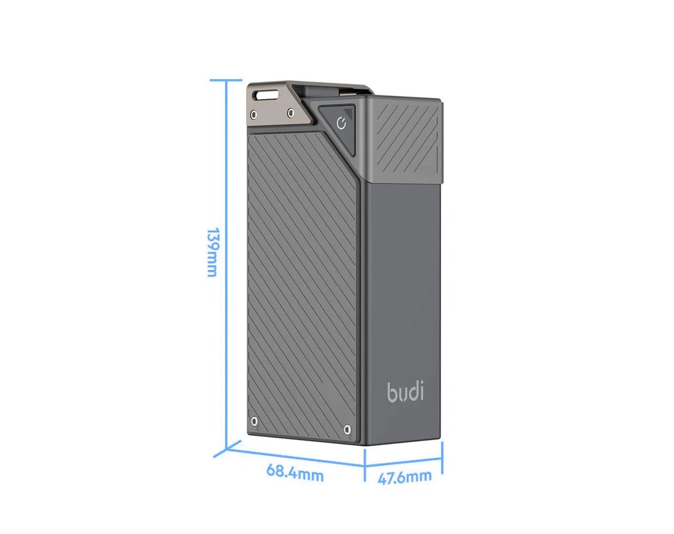 BUDI 65W PD+Dual QC3.0 Powerbank Laptop PC 30,000mAh PB810B