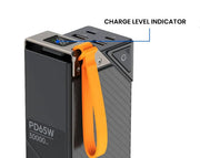 BUDI 65W PD+Dual QC3.0 Powerbank Laptop PC 30,000mAh PB810B