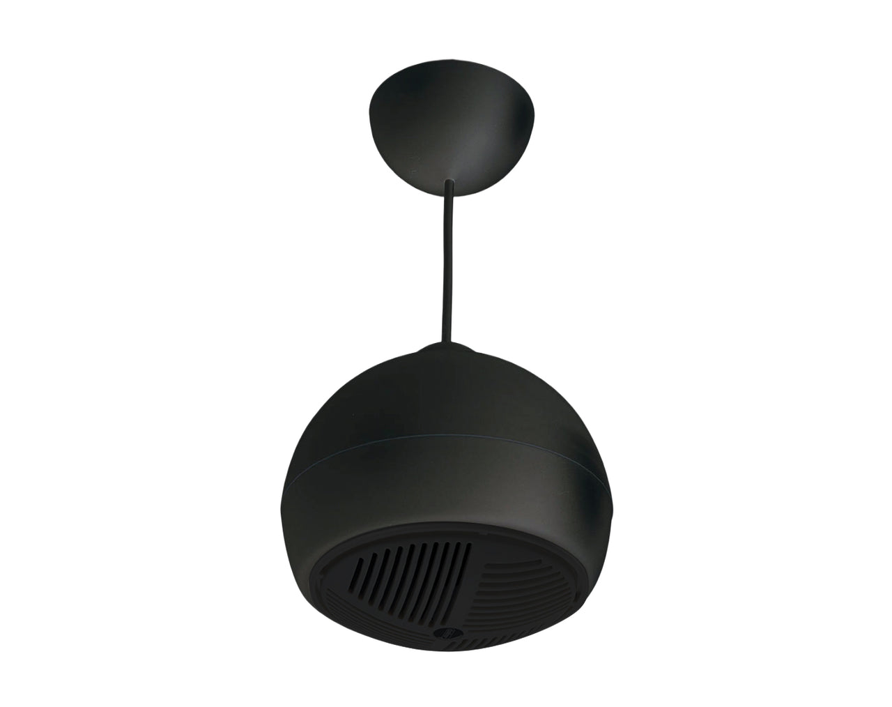 Redback 15W 100V Line White Ball Pendant Ceiling Speaker Black C1051