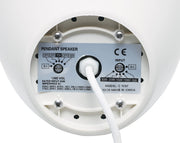 Redback 30W 100V Line Pendant Ceiling Speaker White C1057