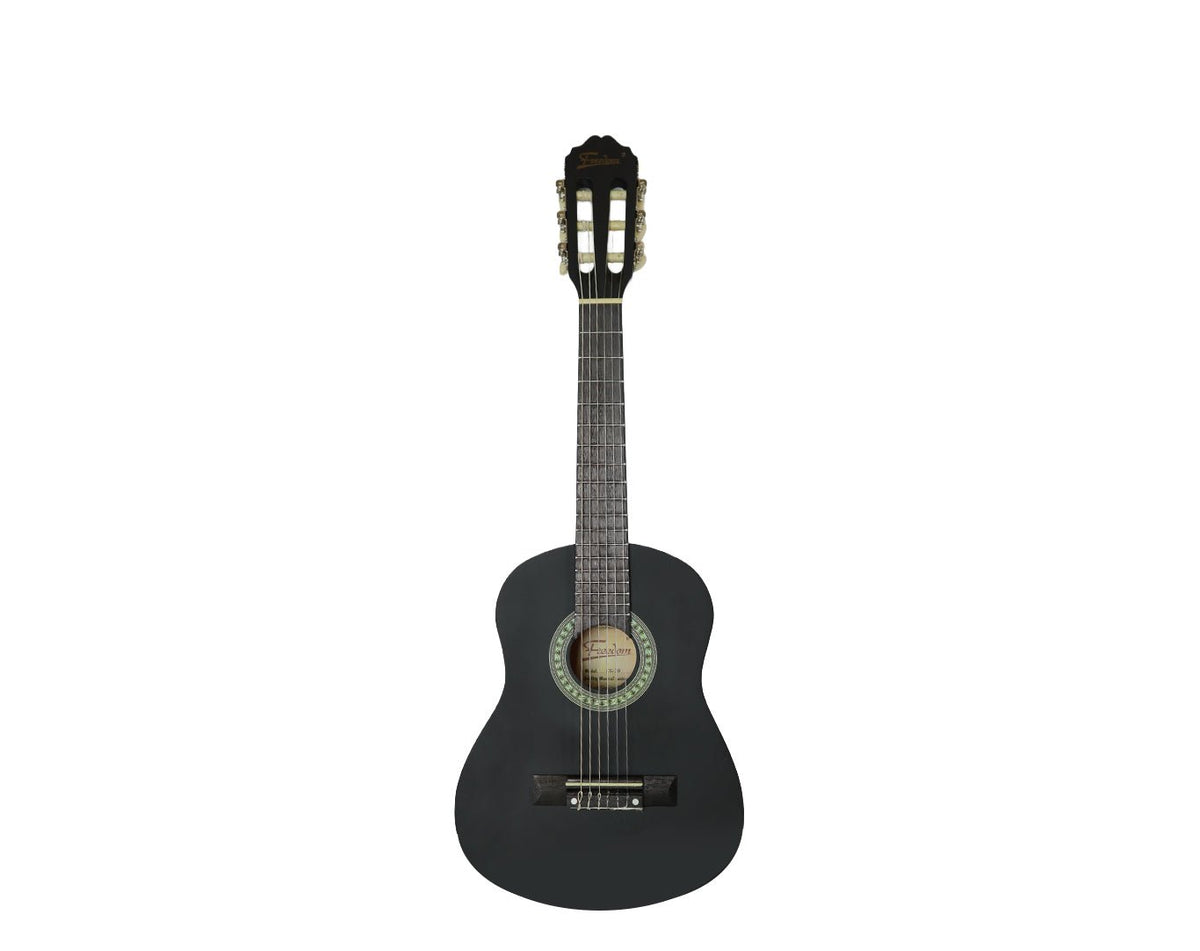 Freedom 30" Kids Classical Acoustic Guitar Black CG-30-BLK