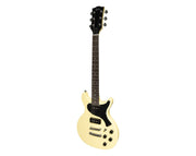 Full Size Electric Guitar LP Double Cut Style Cream EL-CYL7-CRM 