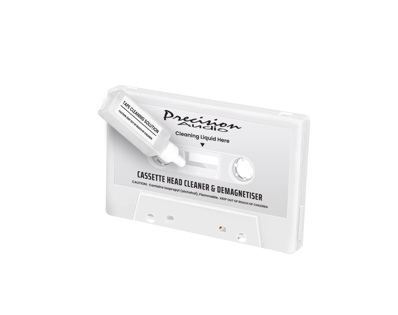 Cassette Head Cleaner & Demagnitiser Tape Radio Cassette Player
