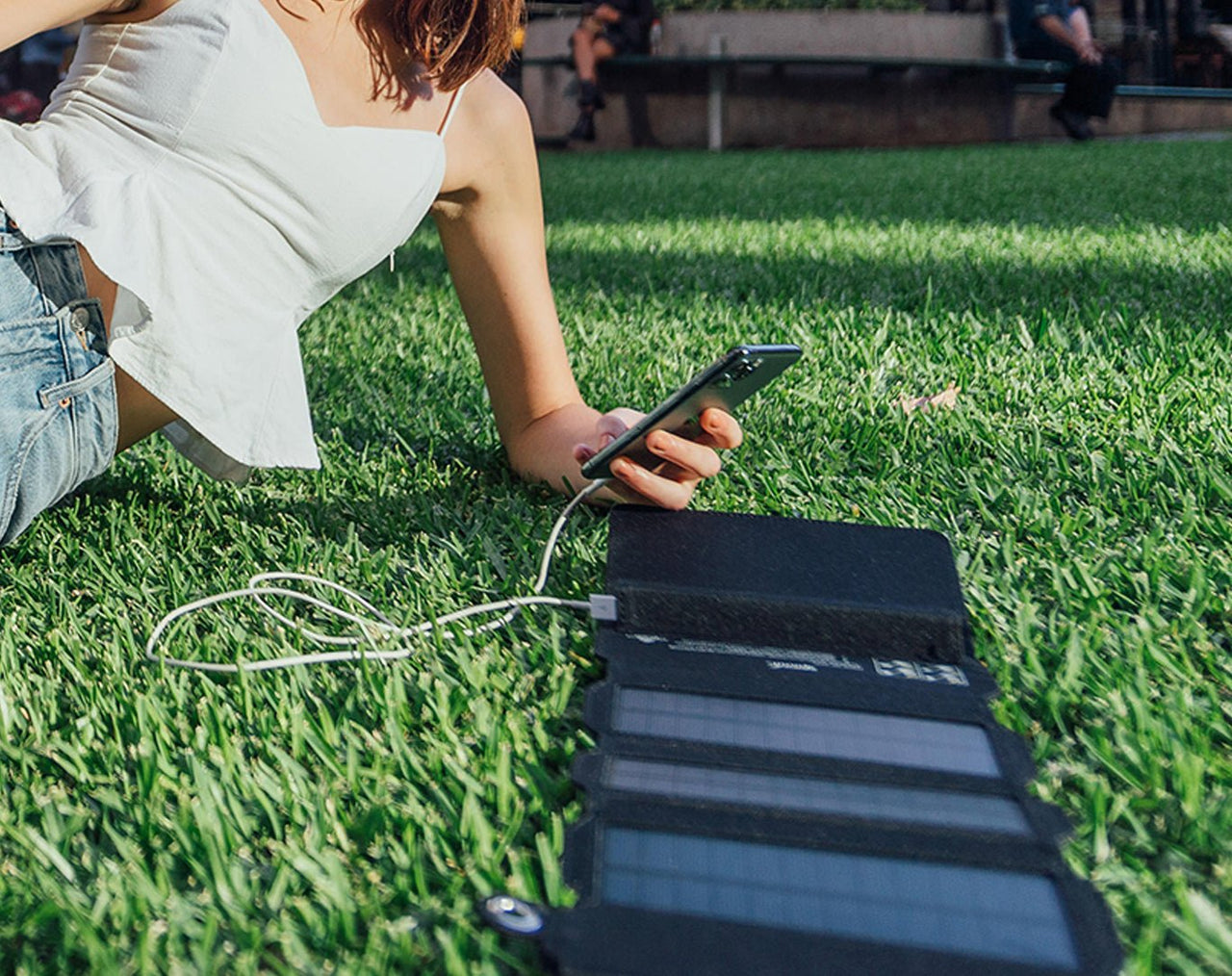 SPROUT Portable Foldup Solar Smart Phone Charger