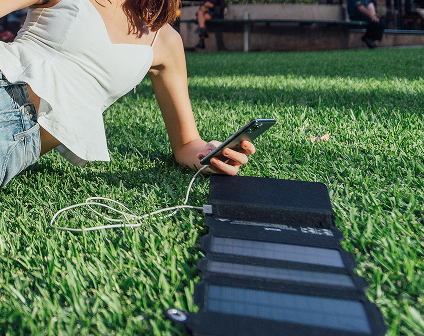 SPROUT Portable Foldup Solar Smart Phone Charger