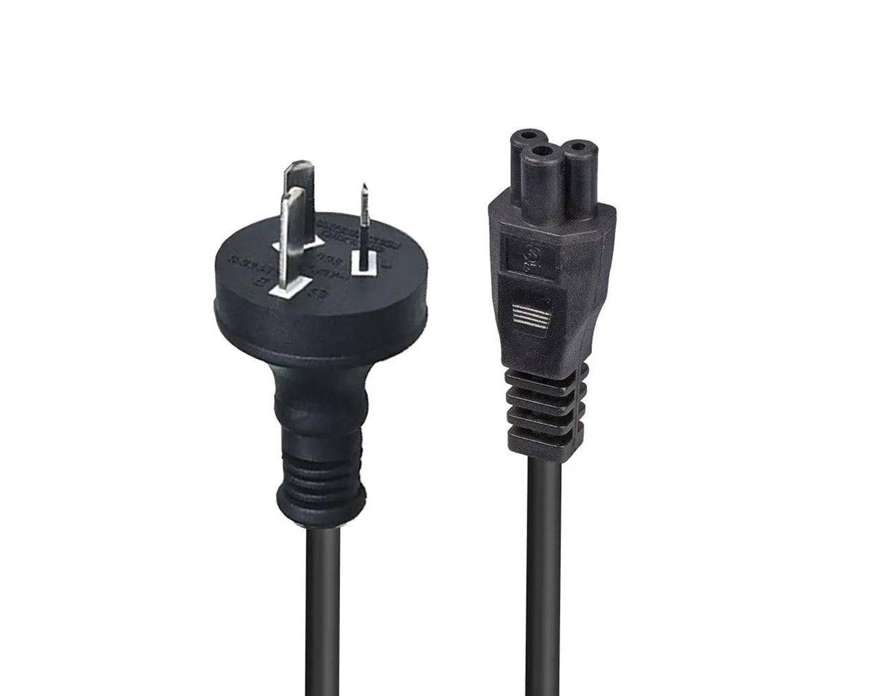 1.8m Cloverleaf C5 Appliance 3 Pin 2.5A Mains Power Cable